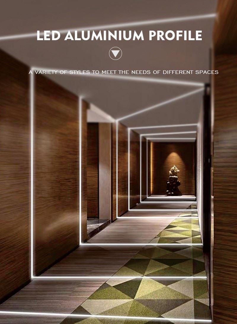 1. led strip light aluminium extrusion